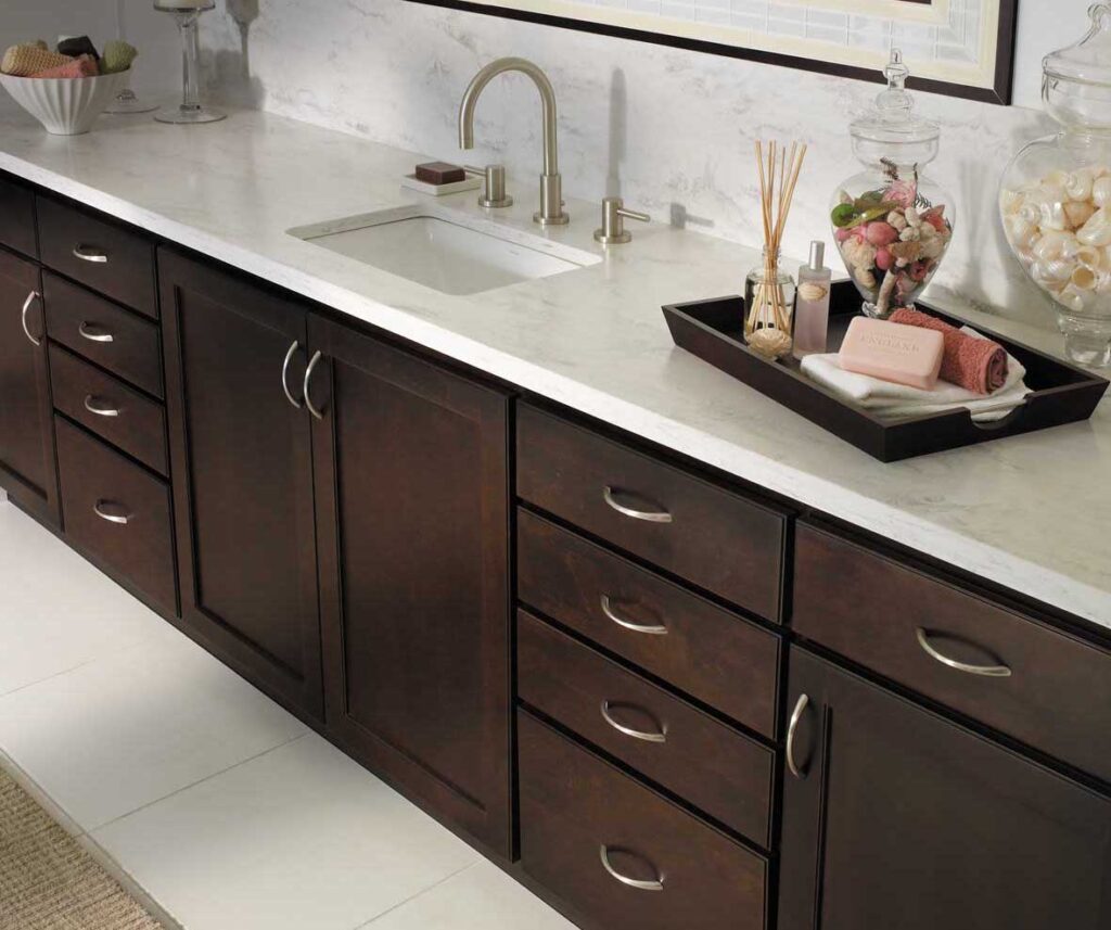 Custom bathroom vanity in the Gulf Coast, FL